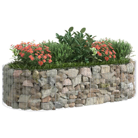 Gabion Baskets Gabion Raised Bed Galvanised Iron 200X100x50 Cm