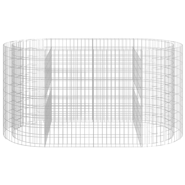 Gabion Baskets Gabion Raised Bed Galvanised Iron 200X100x100 Cm