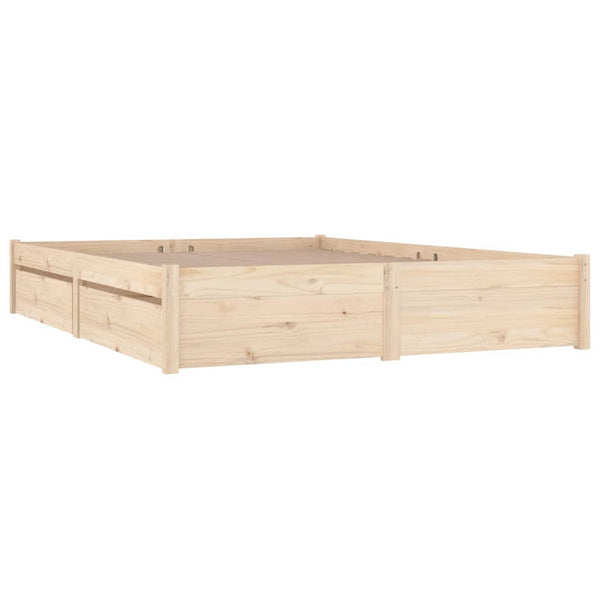 King Bed Frames Bed Frame With Drawers 183X203 Cm King Size