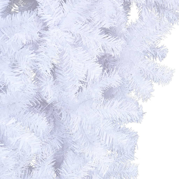 Seasonal Decorations Upside Down Artificial Christmas Tree With Stand White 180 Cm