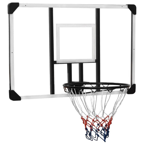 Basketball Backboards Basketball Backboard Transparent 106X69x3 Cm Polycarbonate