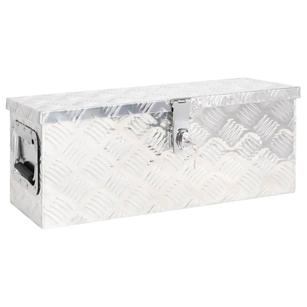 Storage Deck Boxes Storage Box Silver Multi Purpose Aluminium Organisation