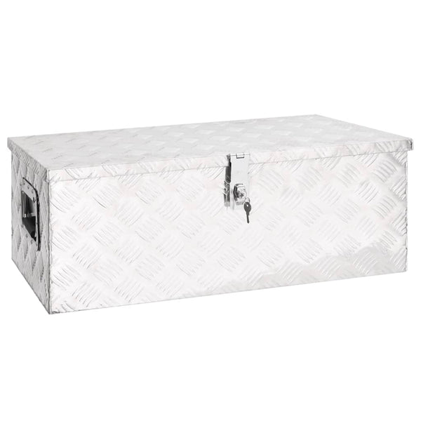 Storage Deck Boxes Storage Box Silver Multi Purpose Aluminium Organisation