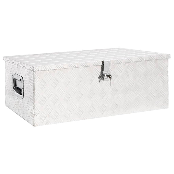 Storage Deck Boxes Storage Box Silver Multi Purpose Aluminium Organisation