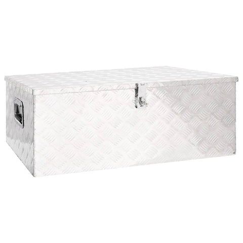 Storage Deck Boxes Storage Box Silver Multi Purpose Aluminium Organisation