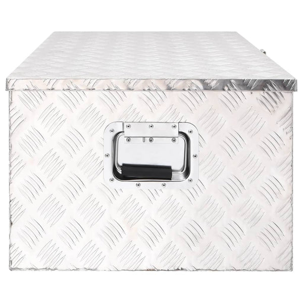 Storage Deck Boxes Storage Box Silver Multi Purpose Aluminium Organisation