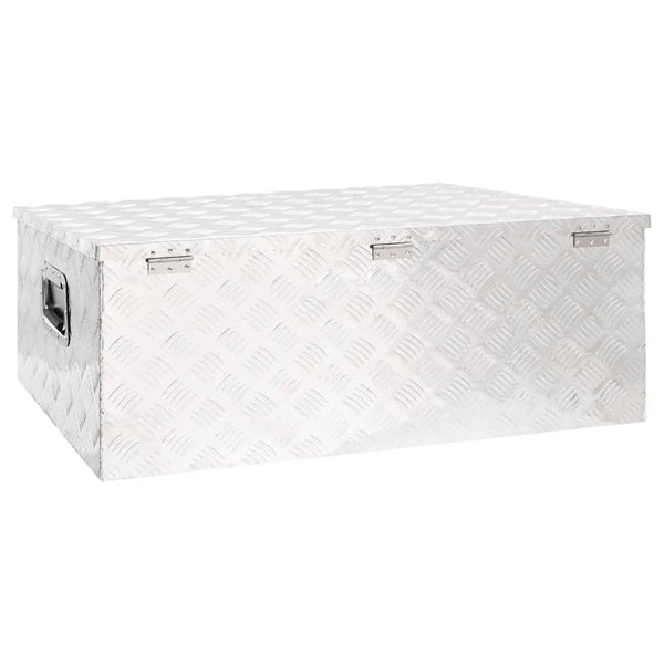 Storage Deck Boxes Storage Box Silver Multi Purpose Aluminium Organisation