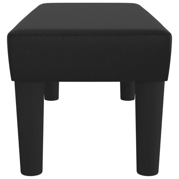 Benches Bench Black 70X30x30 Cm Faux Leather