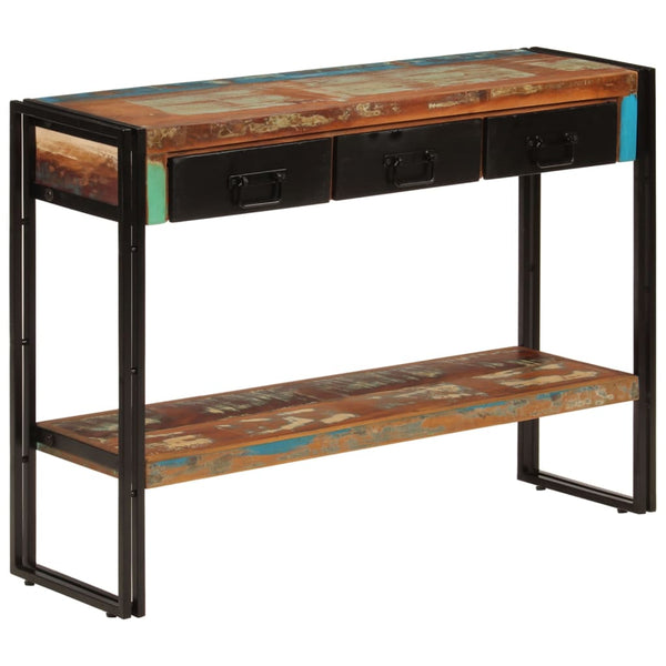 Tables Console Table 110X30x76 Cm Solid Wood Reclaimed