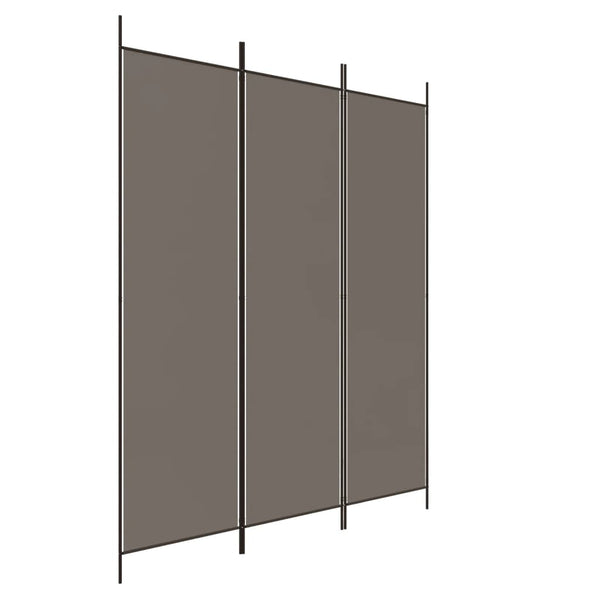 3-Panel Room Divider 150X200 Cm Fabric