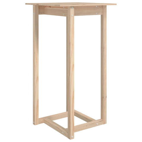 Bar Tables Bar Table 60X60x110 Cm Solid Wood Pine