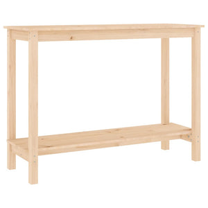 Hall Tables Console Table 110X40x80 Cm Solid Wood Pine