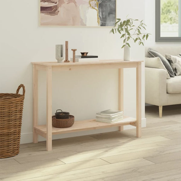 Hall Tables Console Table 110X40x80 Cm Solid Wood Pine