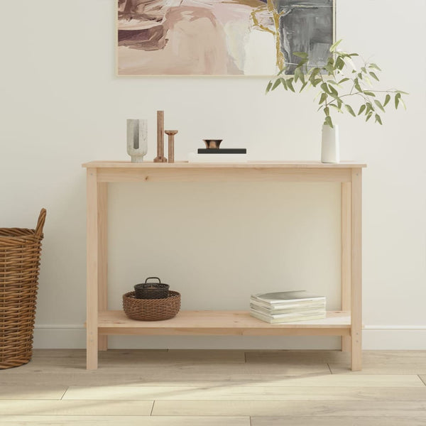 Hall Tables Console Table 110X40x80 Cm Solid Wood Pine