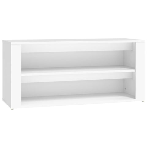 Shoe Racks Shoe Rack White 100X35x45 Cm Engineered Wood