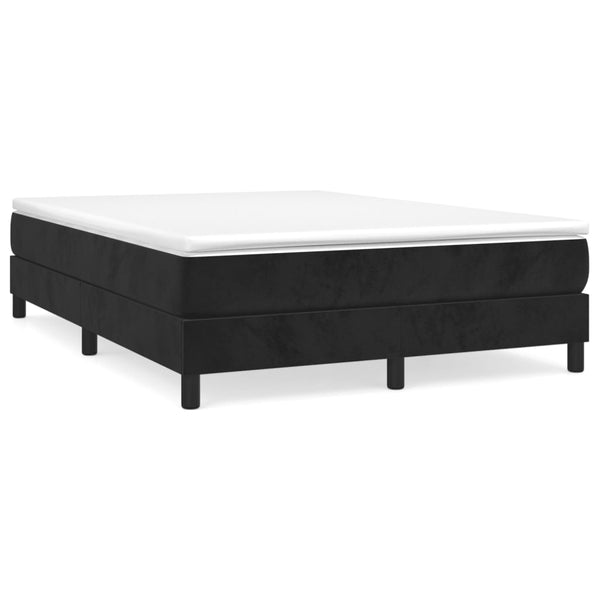 Queen Bed Frames Bed Frame Black 153X203 Cm Queen Size Velvet