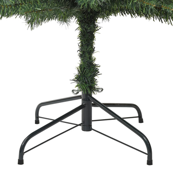 Seasonal Decorations Slim Christmas Tree With Stand 270 Cm Pvc