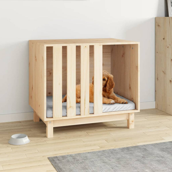 Dog Kennels Dog House 70X50x62 Cm Solid Wood Pine