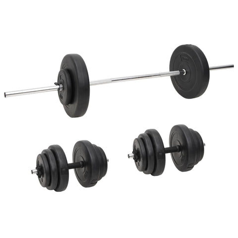 Barbells & Attachments Barbell And Dumbbell With Plates 60 Kg