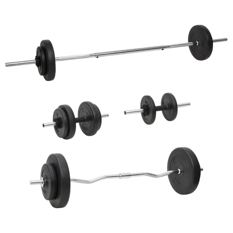 Barbells & Attachments Barbell And Dumbbell With Plates 60 Kg