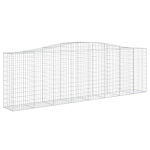 Arched Gabion Basket 400X50x120/140 Cm Galvanised Iron