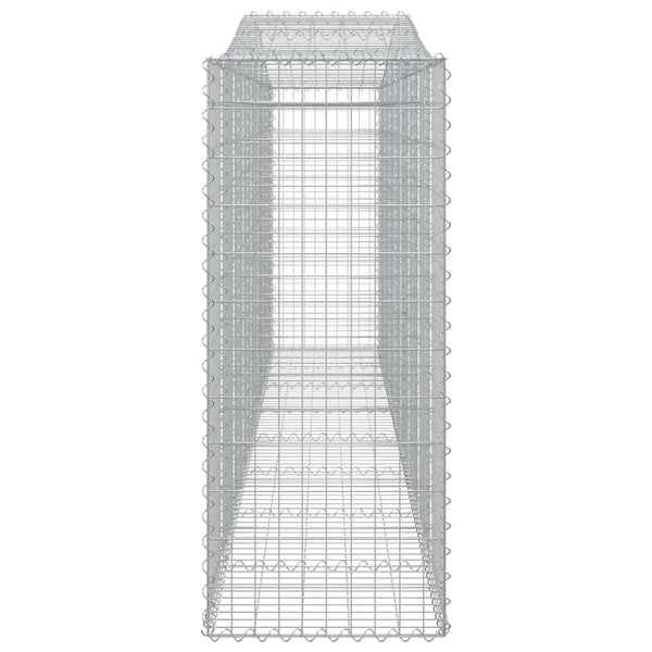 Gabion Baskets Arched Gabion Basket 400X50x120/140 Cm Galvanised Iron