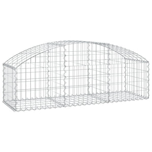 Arched Gabion Basket 150X50x40/60 Cm Galvanised Iron