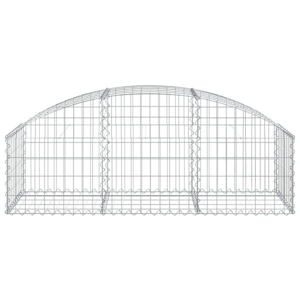 Arched Gabion Basket 150X50x40/60 Cm Galvanised Iron