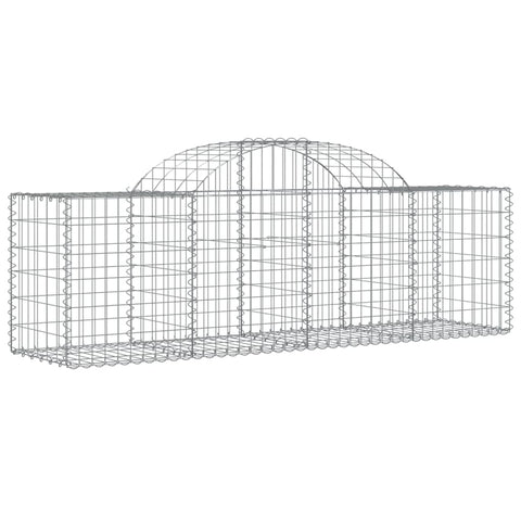 Arched Gabion Basket 200X50x60/80 Cm Galvanised Iron