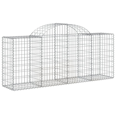 Arched Gabion Basket 200X50x80/100 Cm Galvanised Iron