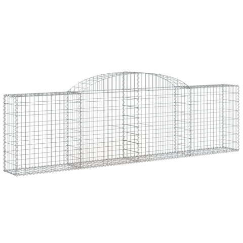 Arched Gabion Basket 300X30x80/100 Cm Galvanised Iron