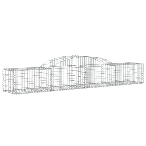 Arched Gabion Basket 300X50x40/60 Cm Galvanised Iron