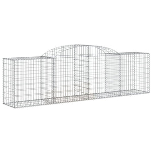 Gabion Baskets Arched Gabion Basket 300X50x80/100 Cm Galvanised Iron