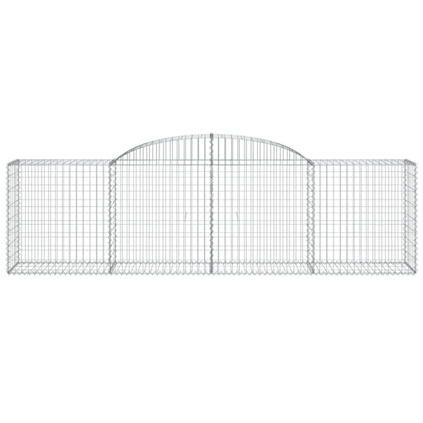 Gabion Baskets Arched Gabion Basket 300X50x80/100 Cm Galvanised Iron