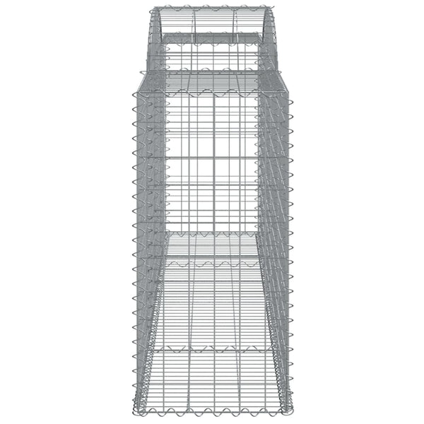 Gabion Baskets Arched Gabion Basket 300X50x100/120 Cm Galvanised Iron