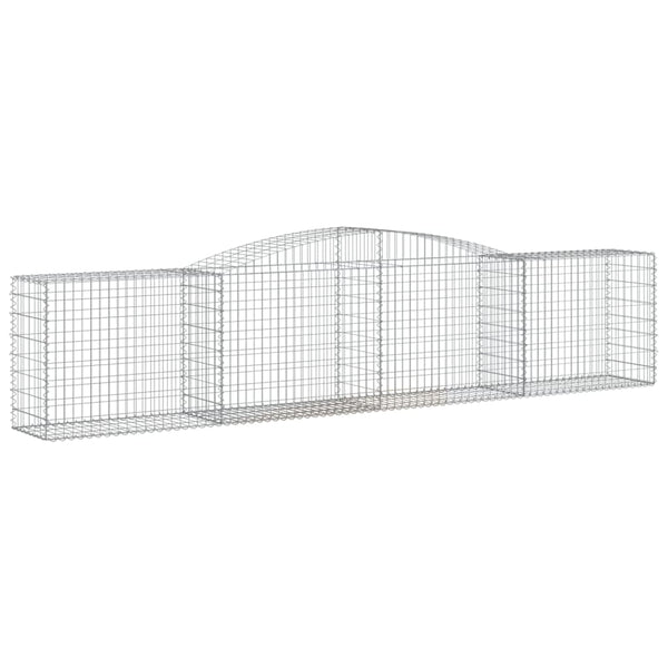 Gabion Baskets Arched Gabion Basket 400X50x80/100 Cm Galvanised Iron