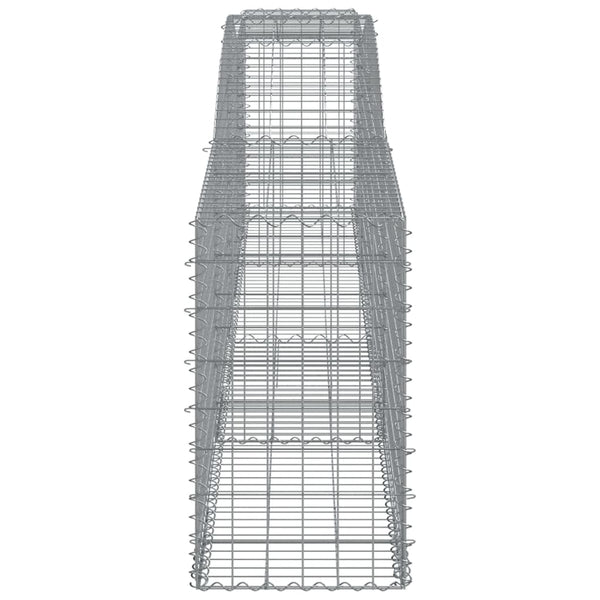 Arched Gabion Basket 400X50x80/100 Cm Galvanised Iron