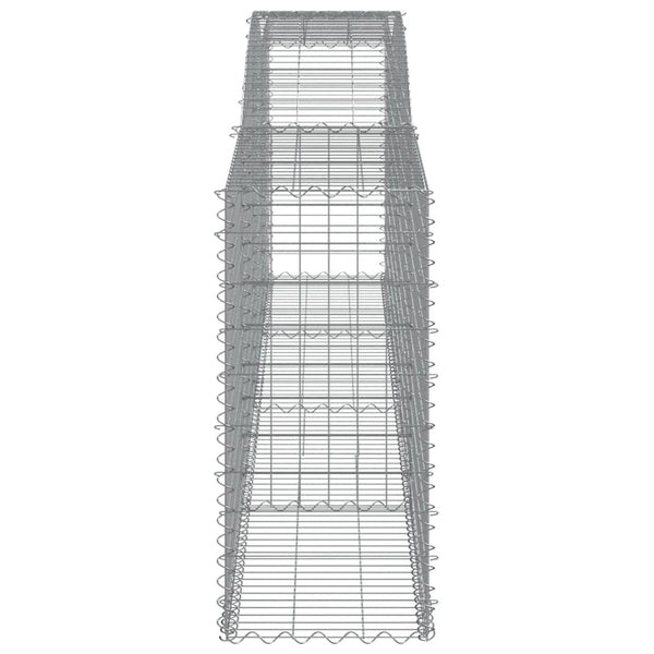 Gabion Baskets Arched Gabion Basket 400X50x100/120 Cm Galvanised Iron