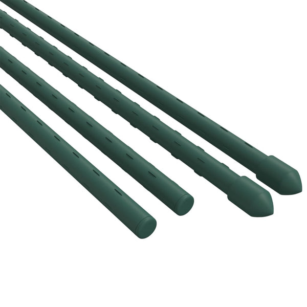 Plant Ties & Supports Garden Plant Stakes 30 Pcs Green 180 Cm Steel