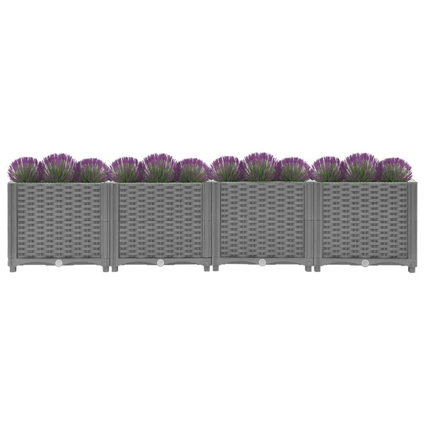 Raised Garden Beds Raised Bed 160X40x38 Cm Polypropylene