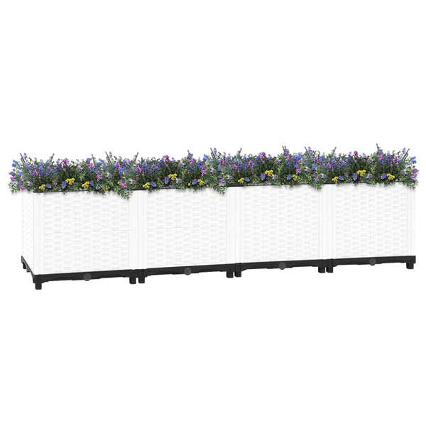 Raised Garden Beds Raised Bed 160X40x38 Cm Polypropylene