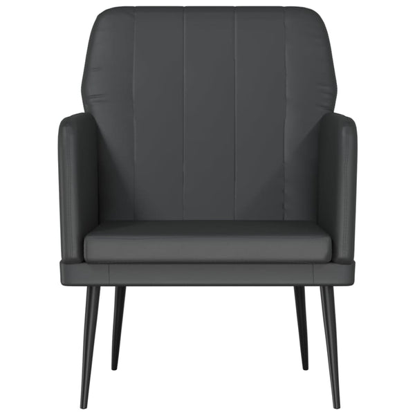 Sofas, Armchairs & Couches Armchair Black 61X78x80 Cm Faux Leather