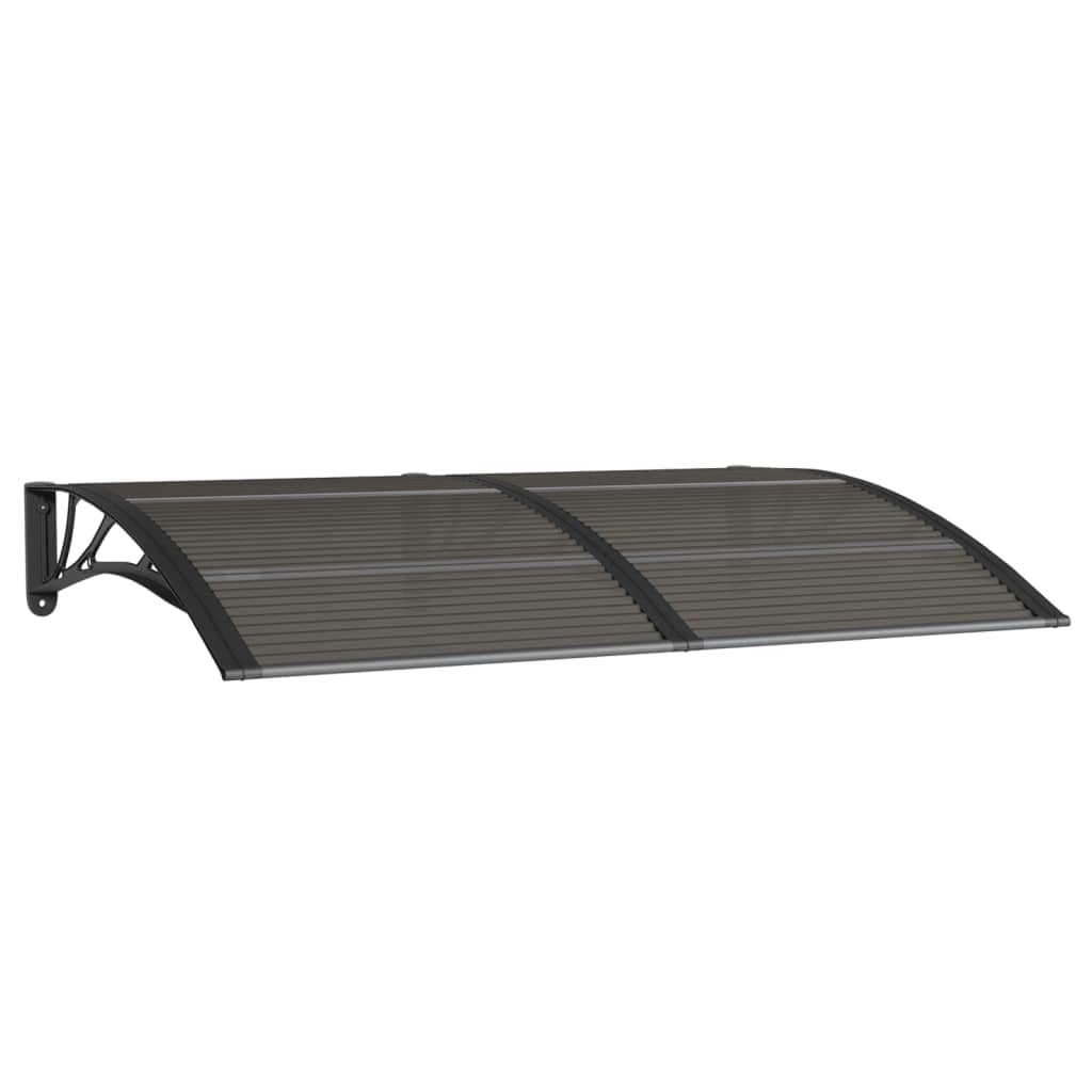 Awning & Canopy Parts Door Canopy Black 150X100 Cm Polycarbonate