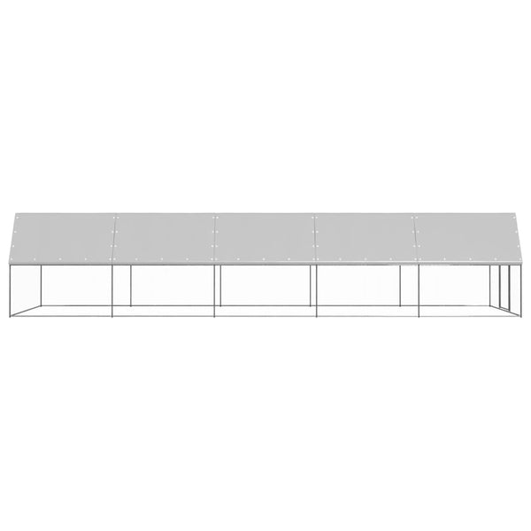 Small Animal Cages & Hutches Outdoor Chicken Cage 3X10x2 M Galvanised Steel