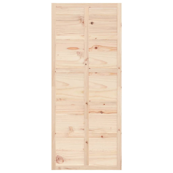 Doors Barn Door 90X1.8X214 Cm Solid Wood Pine