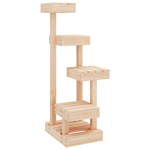 Furniture & Scratchers Cat Tree 45.5X49x103 Cm Solid Wood Pine