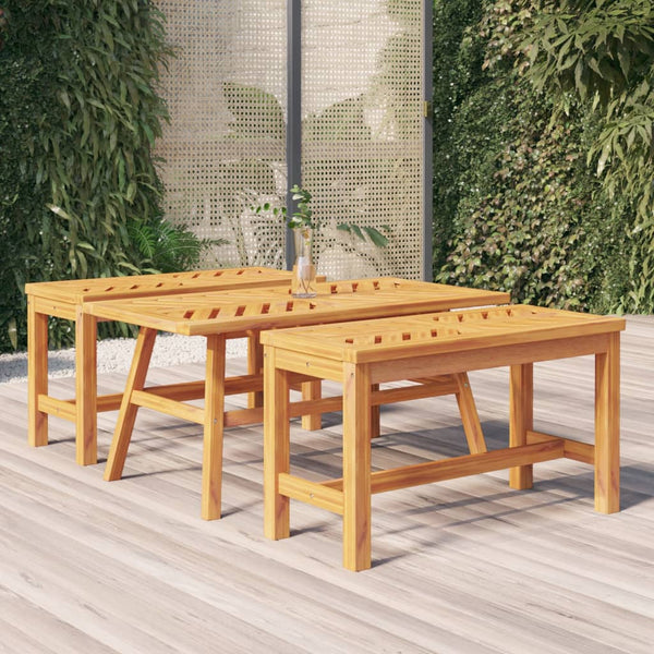 Coffee Tables Coffee Table 100X50x45 Cm Solid Wood Acacia