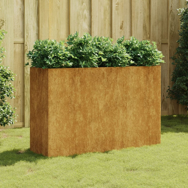 Raised Garden Beds Garden Raised Bed 120X40x80 Cm Corten Steel