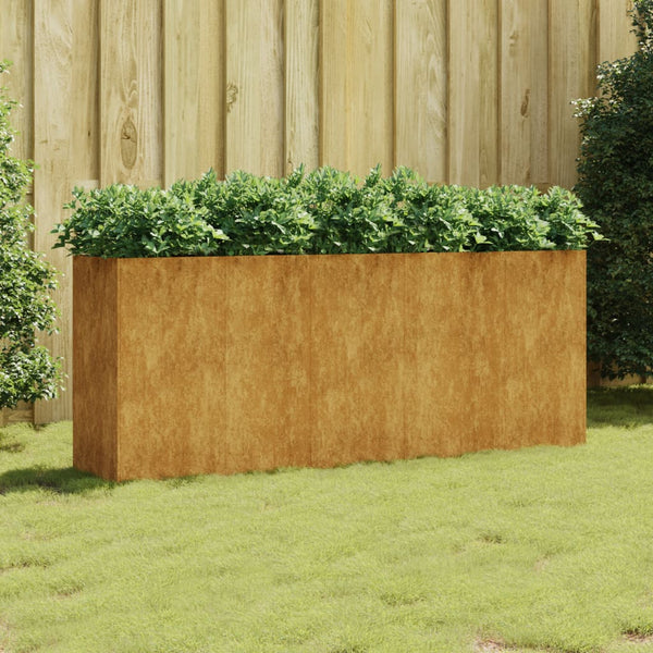 Raised Garden Beds Garden Raised Bed 200X40x80 Cm Corten Steel