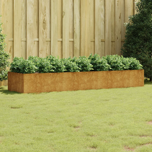 Raised Garden Beds Garden Raised Bed 280X80x40 Cm Corten Steel